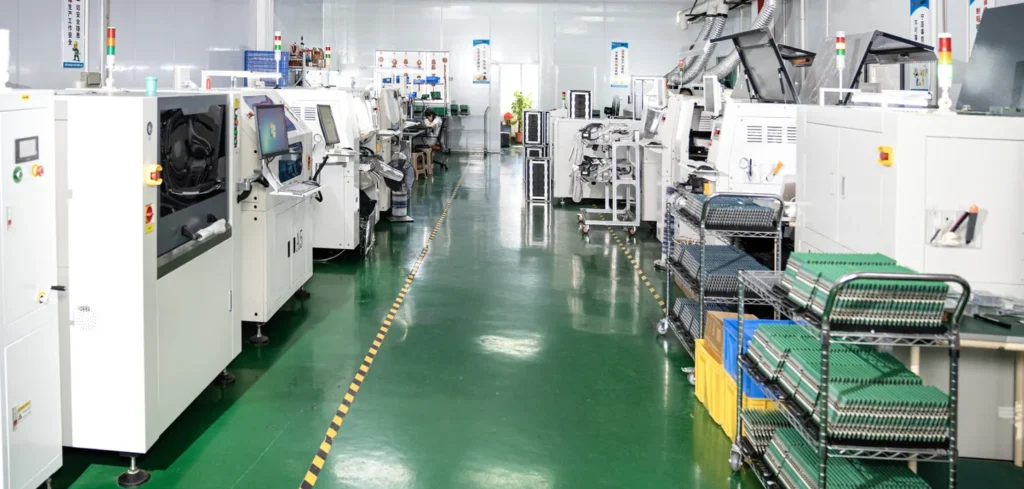 Automated production workshop at Linner Gears