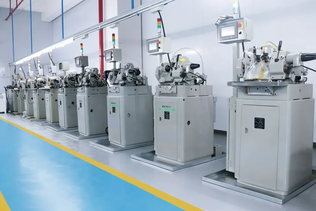 CNC gear hobbing machines on the production floor