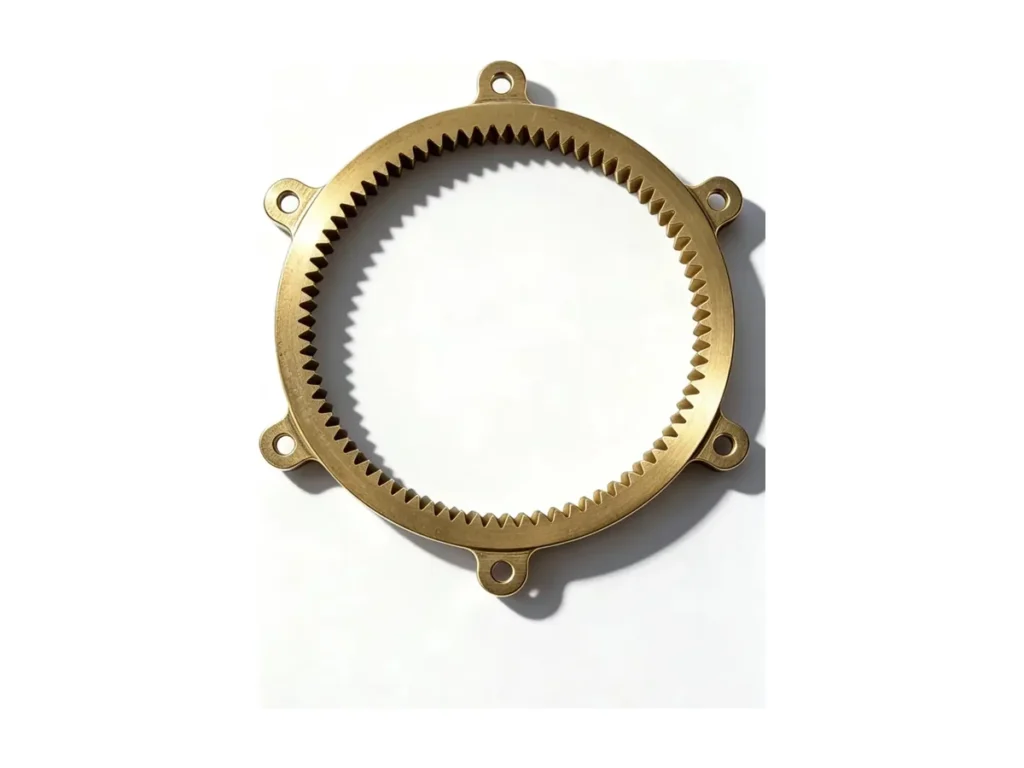Precision machined internal ring gear