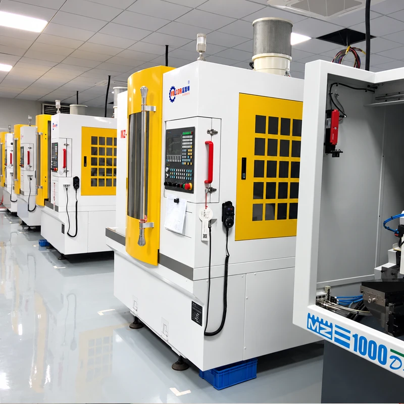 CNC gear hobbing workshop for custom precision gear production